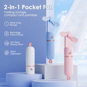 2-in-1 Pocket Fan - Image 2