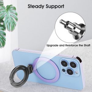 Ultra-thin Double Ring Foldable Phone Stand - Image 7