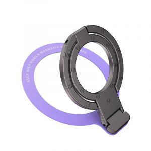 Ultra-thin Double Ring Foldable Phone Stand - Image 9