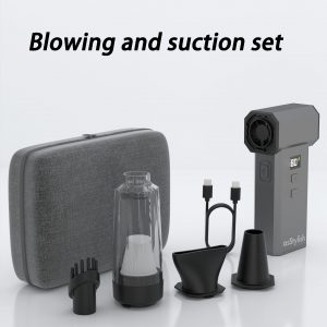 130,000RPM 2-in-1 Handheld Turbo Fan, Air Duster & Mini Vacuum - Image 3