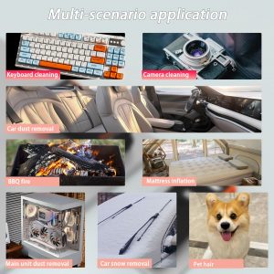 130,000RPM 2-in-1 Handheld Turbo Fan, Air Duster & Mini Vacuum - Image 7